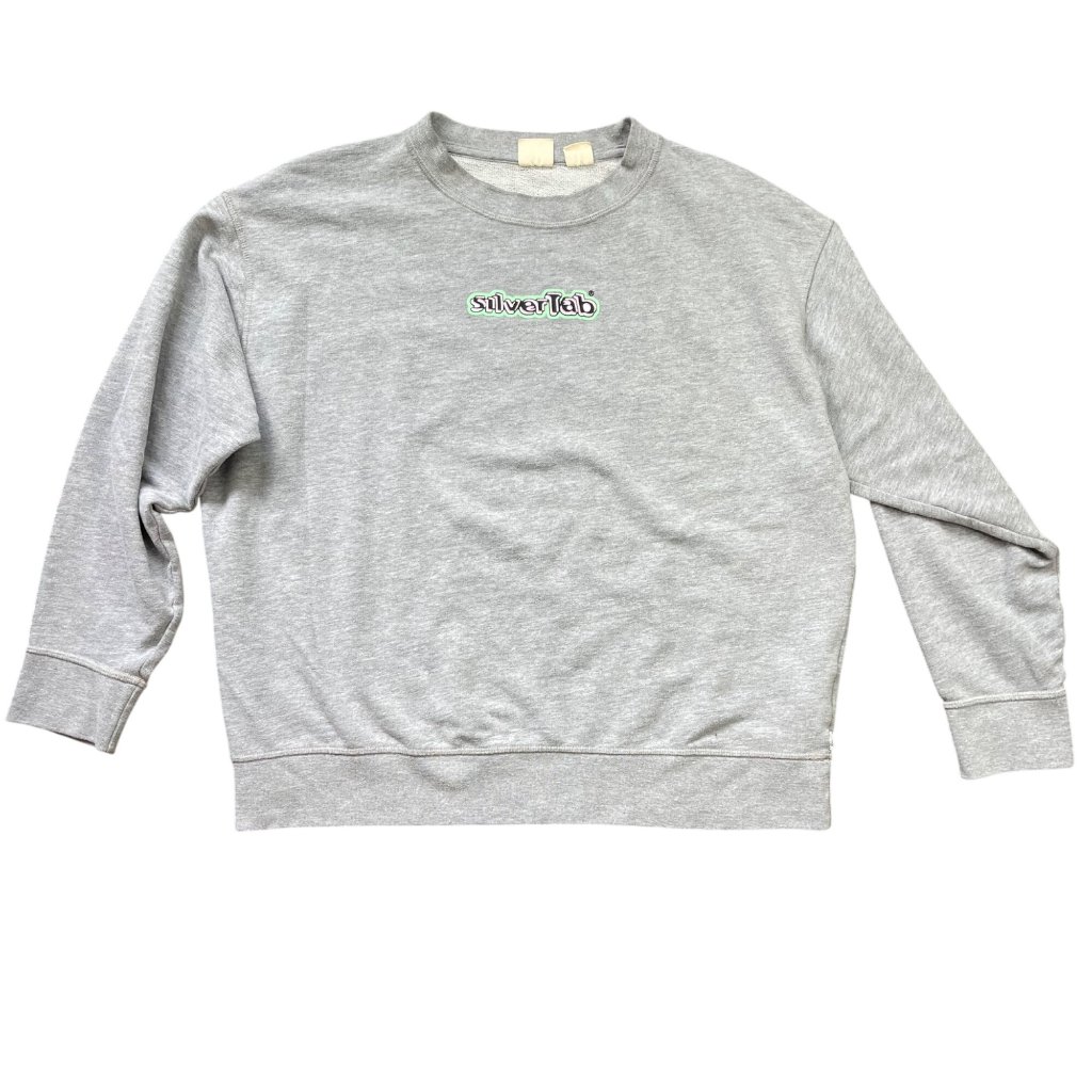 Levi's Silvertab Gray Crewneck Sweatshirt Men's Women's Unisex Size Xl Cotton
